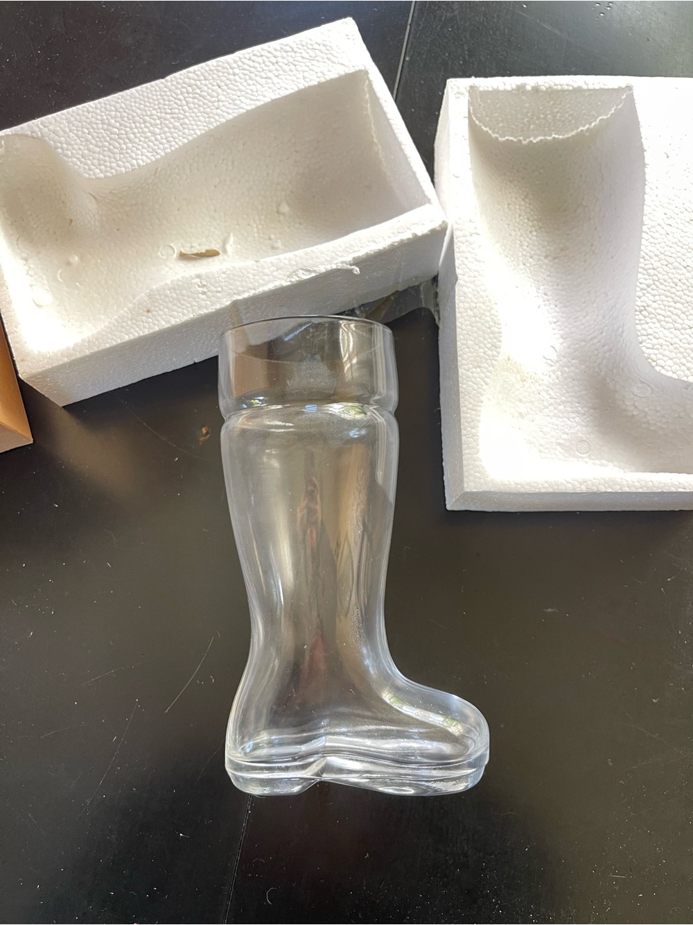 Pottery Barn Boot Beer Glass